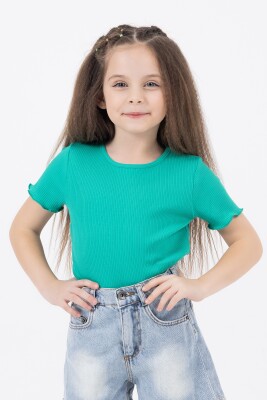 Wholesale Girls T-Shirts 4-9Y DMB Boys&Girls 1081-0171 Зелёный 