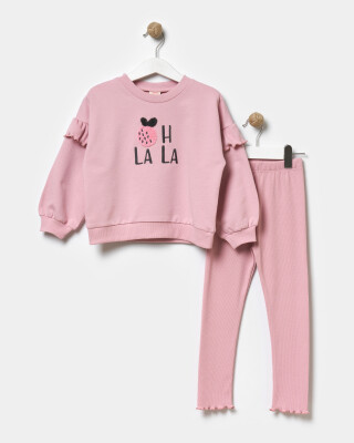 Wholesale Girls Tracksuit Set 1-4Y Bupper Kids 1053-24125 - 2