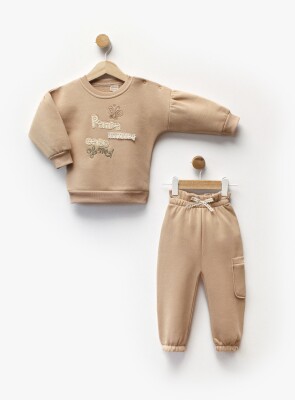 Wholesale Girl's Tracksuit Set 2-5Y Flexi Baby 2063-217568 - 3