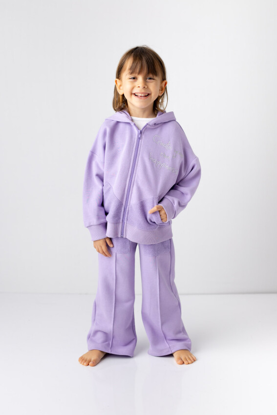 Wholesale Girls Tracksuit Set 3-14Y Zeyland 1070-241Z4TCU71 - 1