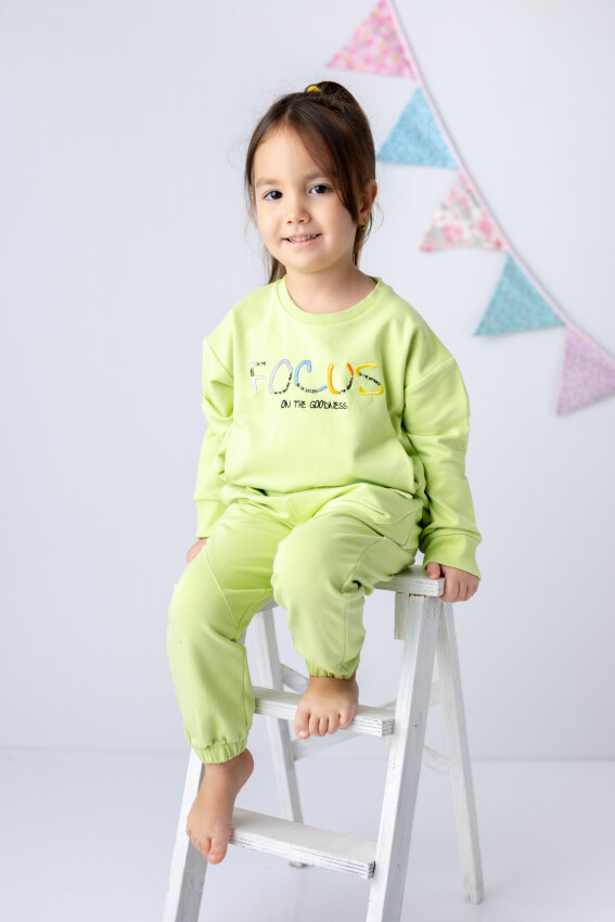 Wholesale Girls Tracksuit Set 3-14Y Zeyland 1070-241Z4TKG71 - 1