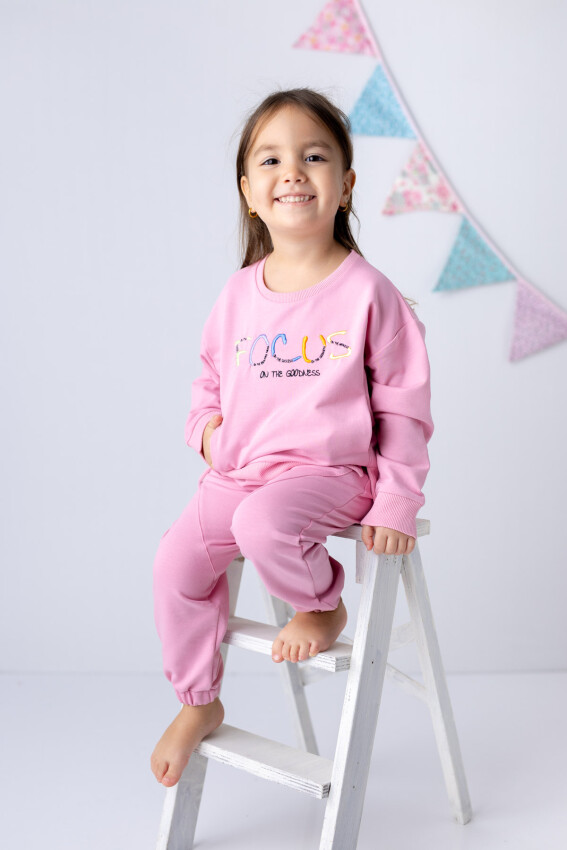 Wholesale Girls Tracksuit Set 3-14Y Zeyland 1070-241Z4TKG71 - 2