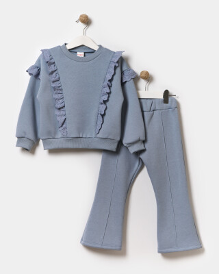 Wholesale Girls Tracksuit Set 4-7Y Miniloox 1054-24459 - Miniloox (1)