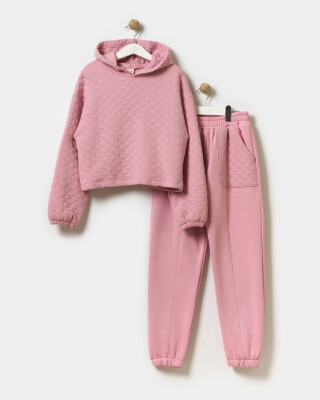 Wholesale Girl's Tracksuit Set 7-10Y Miniloox 1054-24476 - Miniloox (1)