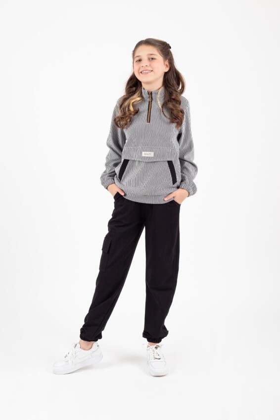 Wholesale Girls Tracksuit Set 9-13Y Pafim 2041-K24-8007 - 1