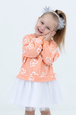 Wholesale Girls Tulle Dress 2-5Y Tuffy 1099-554 - Tuffy