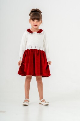 Wholesale Girls Velvet Dress 2-5Y Eray Kids 1044-6342 - Eray Kids