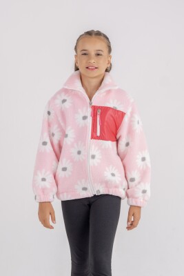 Wholesale Girls Welsoft Coat 9-12Y Eray Kids 1044-6284 - 2