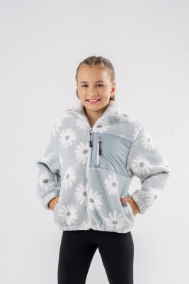 Wholesale Girls Welsoft Coat 9-12Y Eray Kids 1044-6284 - 3