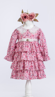 Wholesale Girls Winter Dress 2-5Y Tivido 1042-2662 - 3