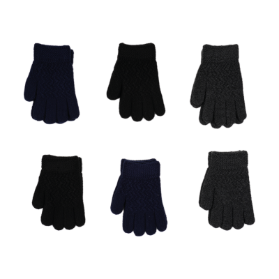 Wholesale Kids 6-Piece Gloves 6-12Y InterKidsy 1001-K2230-08-I - 1