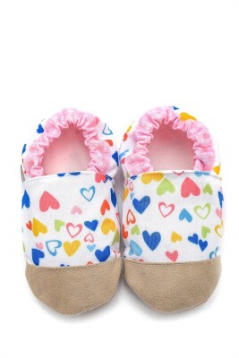 Wholesale Non-Slip Home Slippers for Baby Girls 17-26EU Firststep 2058-F-834 Белый 