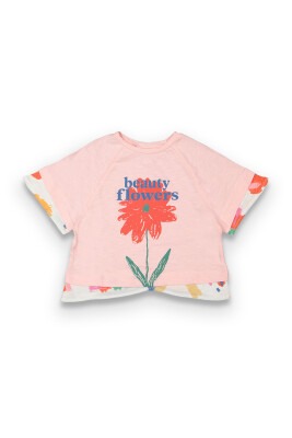 Wholesale Printed T-shirt 6-9Y Tuffy 1099-9119 Светло- розовый 
