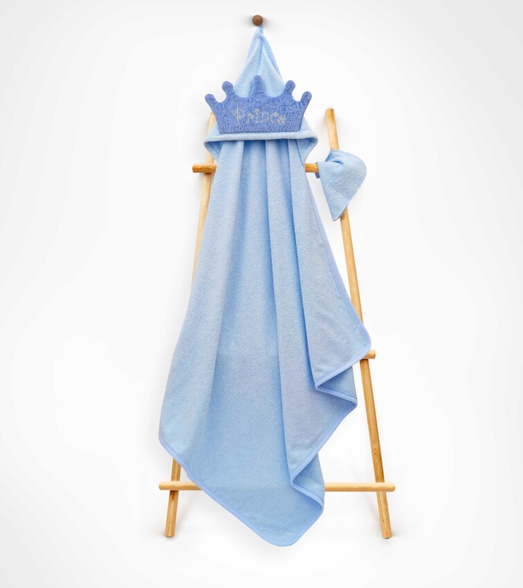 Wholesale Unisex 2-Piece Towel and Bath Scrub 85x80 Babyline 2015-9-778 - 1