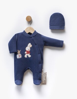 Wholesale Unisex Baby 2-Piece Baby Bodysuit and Hat Set 0-1M Flexi Baby 2063-247221 - 3