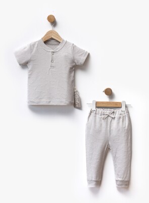 Wholesale Unisex Baby 2-Piece T-shirt and Pants Set 6-36M Flexi Baby 2063-217616 - Flexi Baby