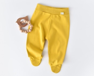 Wholesale Unisex Baby Booties Pants 0-9M 100% Organic Cotton Baby Cosy 2022-CSY5612 - 1