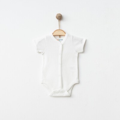 Wholesale Unisex Baby Camisole Body 0-3 3-6 M Vina baby 2042-005 Экрю