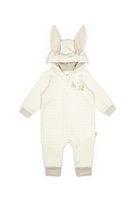 Wholesale Unisex Baby Hooded Zip-Up Jumpsuit 3-24M BabyCosy 2022-CSY3046 - 1