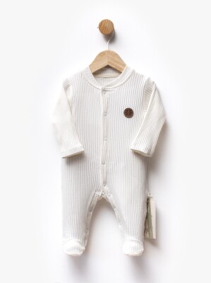 Wholesale Unisex Baby Jumpsuit 0-6M Flexi Baby 2063-513019 Экрю