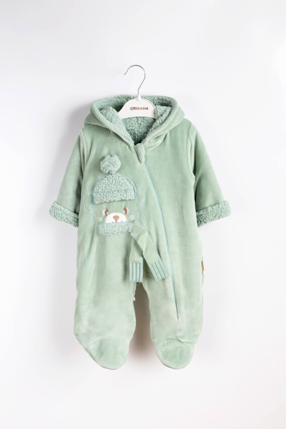 Wholesale Unisex Baby Jumpsuit 3-12M Minicorn 2018-2323 - 2