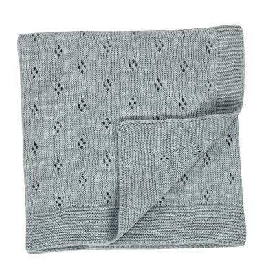 Wholesale Unisex Baby Knit Blanket 0-24M Bebek Evi 1045-BEVİ 1347 Серый 