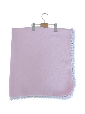 Wholesale Unisex Baby Muslin Blanket 80x90 Tomuycuk 1074-10234 - 2