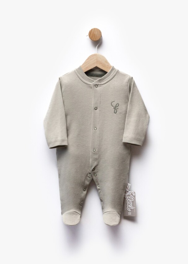 Wholesale Unisex Baby Newborn Jumpsuit 0-6M Flexi Baby 2063-252307 - 3