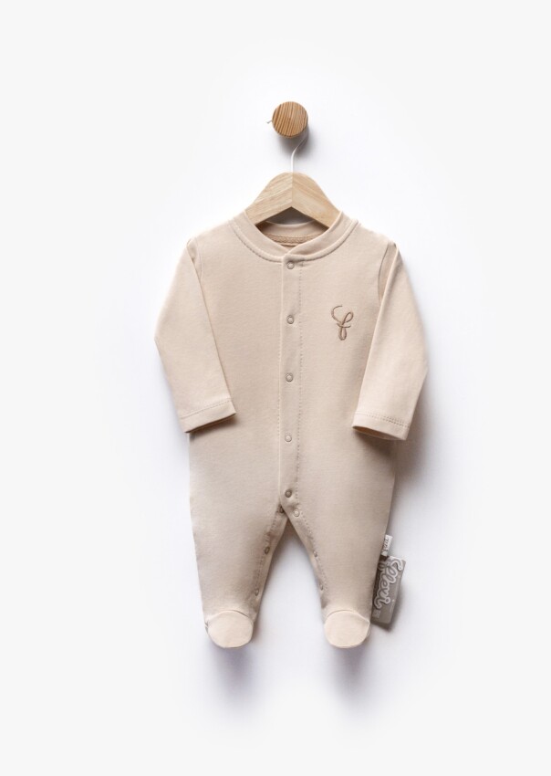 Wholesale Unisex Baby Newborn Jumpsuit 0-6M Flexi Baby 2063-252307 - 4