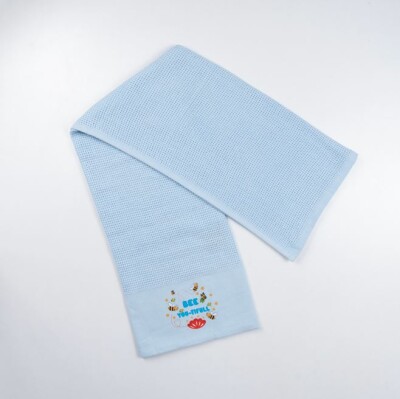 Wholesale Unisex Baby Pique Blanket 90x110 cm Ramel Kids 1072-820 - Ramel Kids