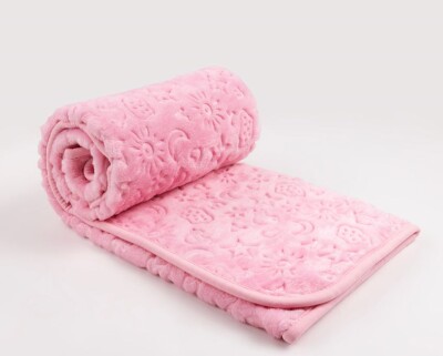 Wholesale Unisex Baby Plush Blanket with Bag 100x120 Ramel Kids 1072-552 - 3
