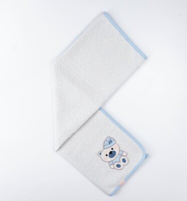 Wholesale Unisex Baby Quilting Blanket 80x90 Ramel Kids 1072-840 Синий