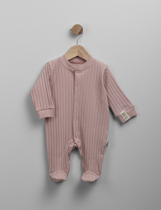 Wholesale Unisex Baby Striped Jumpsuit 0-6M Flexi Baby 2063-252301 - 2