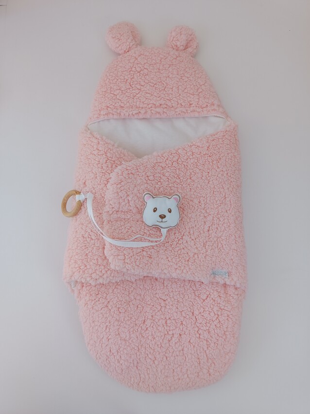 Wholesale Unisex Baby Swaddle 0-12M Tomuycuk 1074-45410 - 2