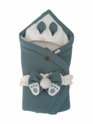 Wholesale Unisex Baby Swaddle 0-18M Tomuycuk 1074-45407 Зелёный 