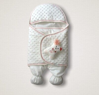 Wholesale Unisex Baby Swaddle 0-9M Tomuycuk 1074-45204 Экрю