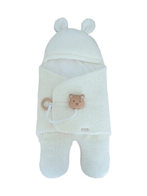 Wholesale Unisex Baby Swaddle 0-9M Tomuycuk 1074-45409 Экрю