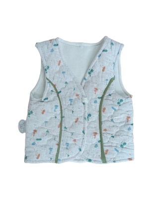 Wholesale Unisex Baby Vest 0-3M Tomuycuk 1074-60064 - Tomuycuk