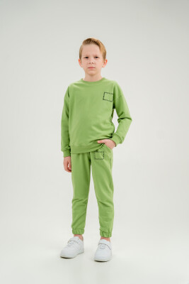 Wholesale Unisex Kids 2-Piece Sweatshirt and Pants Set 10-13Y Gold Class 1010-4610 - Gold Class