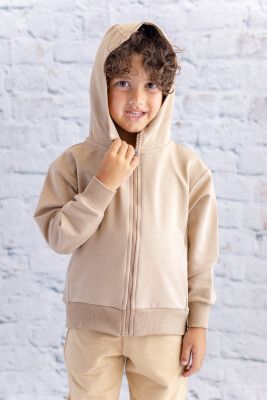 Wholesale Unisex Kids Basic Hooded Jacket 1-12Y Zeyland 1070-252Z3YDZ26 - 3