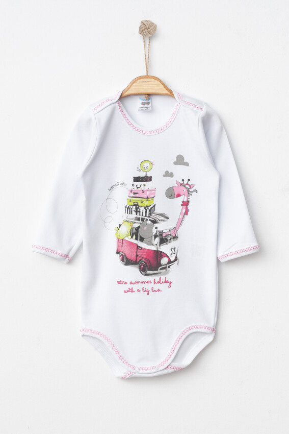 Wholesale Unisex Kids Bodysuit 2-4Y Hoppidik 2017-7173 - 4