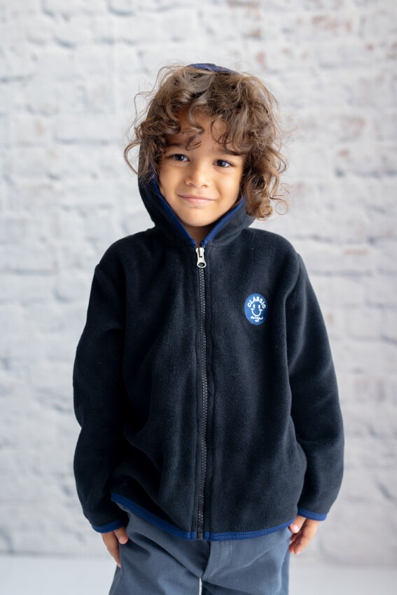 Wholesale Unisex Kids Fleece Cardigan 3-14Y Zeyland 1070-242Z1ETA26 - 1