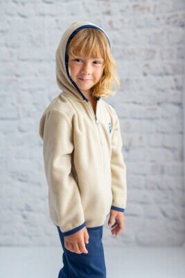 Wholesale Unisex Kids Fleece Cardigan 3-14Y Zeyland 1070-242Z1ETA26 - 4