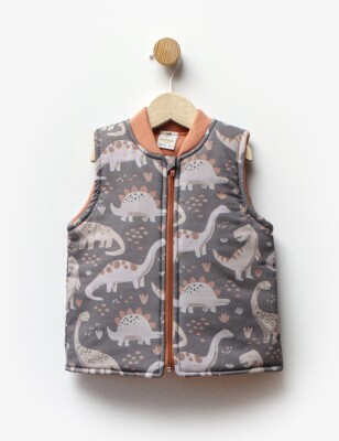 Wholesale Unisex Kids Lined Vest 1-5Y Flexi Baby 2063-433010 - Flexi Baby