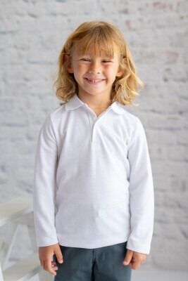 Wholesale Unisex Kids Long Sleeve T-Shirt 3-14Y Zeyland 1070-242Z1ETA63 - 1