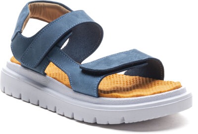 Wholesale Unisex Kids Sandals 31-35EU Minican 1060-S-F-513 Джинсовый голубой