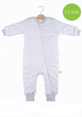 Wholesale Unisex Kids Sleeper Jumpsuit 1-6Y Ciccimbaby 1043-4855 Серый 