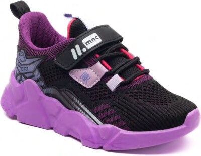 Wholesale Unisex Kids Sneakers 26-30EU Minican 1060-SC-P-622 Фиолетовый
