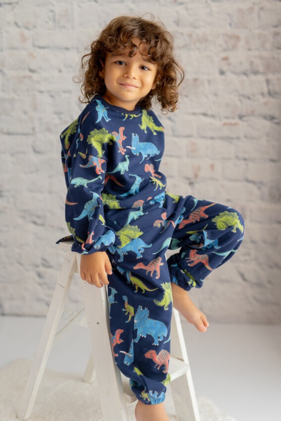 Wholesale Unisex Kids Tracksuit Set 1-7Y Zeyland 1070-242Z1ETA77 - 1