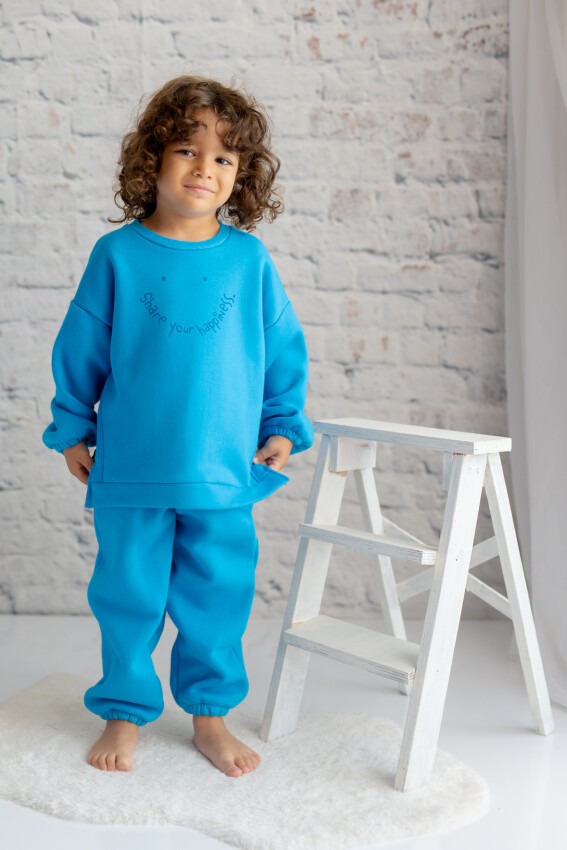 Wholesale Unisex Kids Tracksuit Set 3-14Y Zeyland 1070-242Z1ETA74 - 1